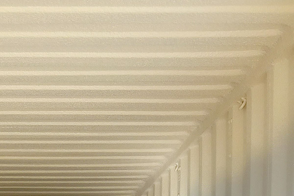Redwood Self Storage foam insulation